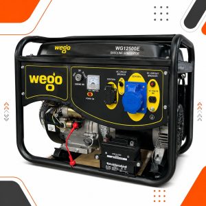 موتور برق ویگو ۹.۵ کیلووات بنزینی استارتی WG12500E | ژنراتور قدرتمند