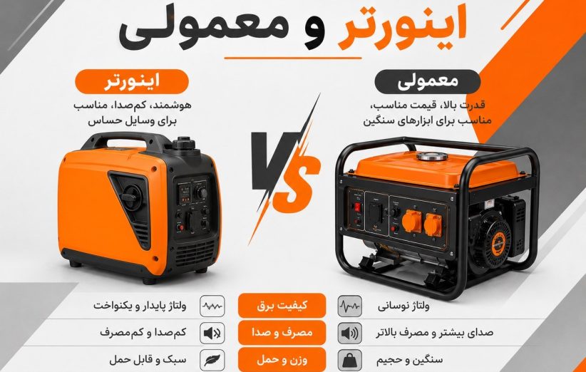 تفاوت موتور برق اینورتر و معمولی چیست؟ مقایسه کامل